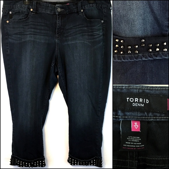 torrid jean capris